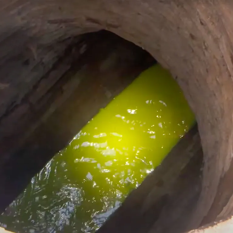 VisuSewer Dye Water Flooding