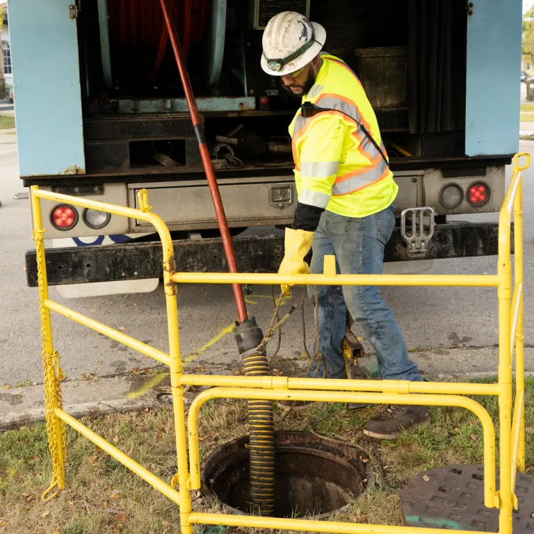 VisuSewer Pipe Jet Cleaning